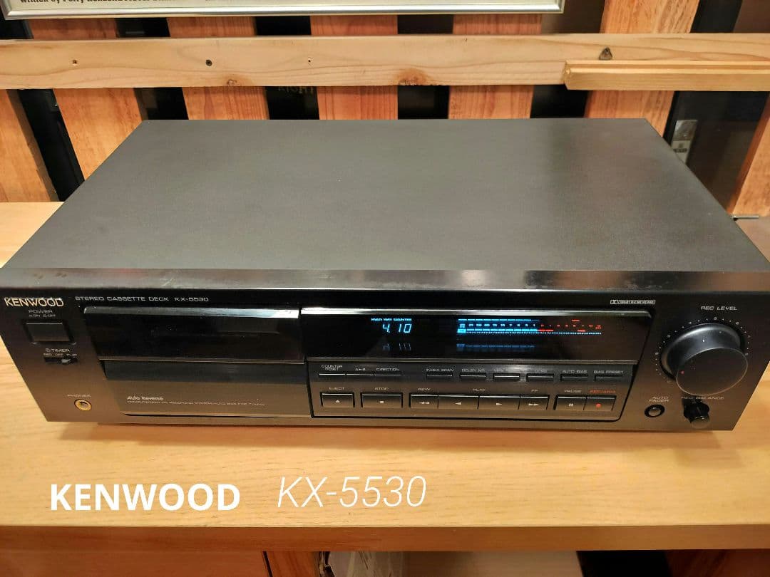 希少 KENWOOD KX-5530 カセットデッキ 動作品
