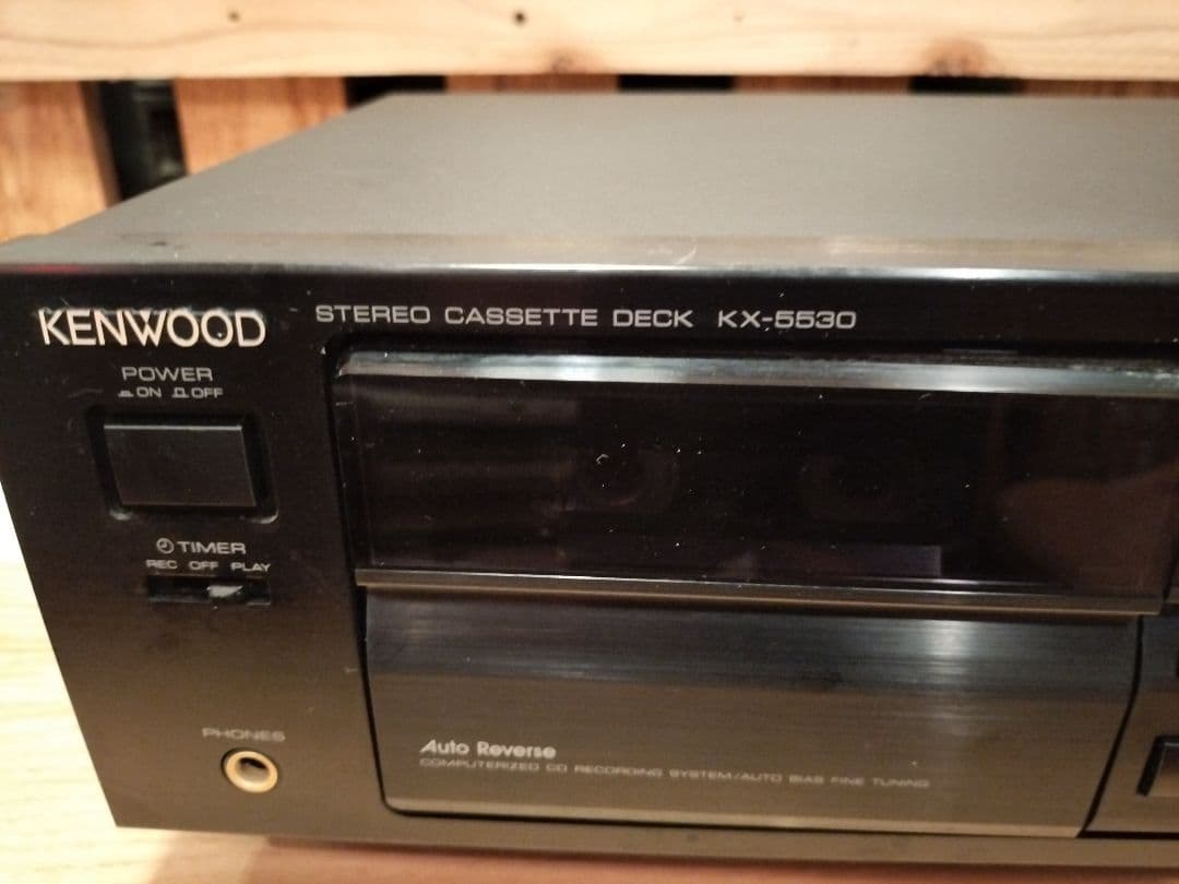 希少 KENWOOD KX-5530 カセットデッキ 動作品