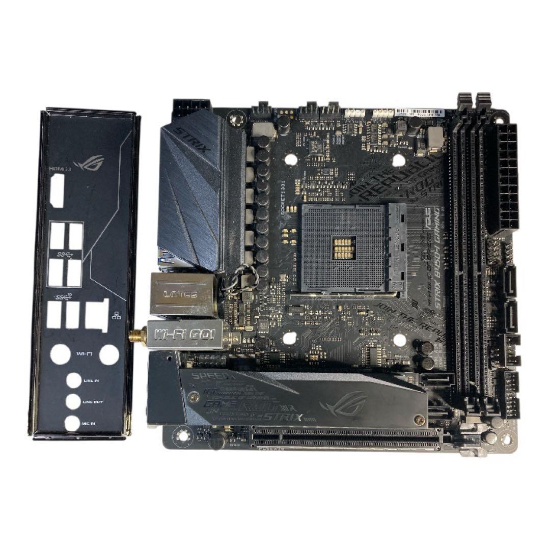 【動作確認済】ASUS ROG STRIX B450-I GAMING