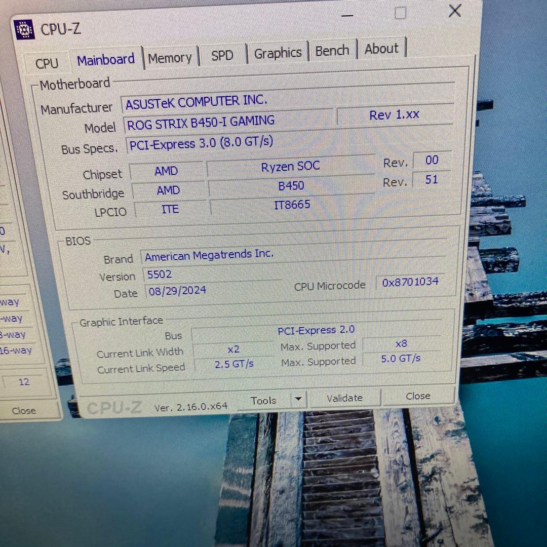 【動作確認済】ASUS ROG STRIX B450-I GAMING