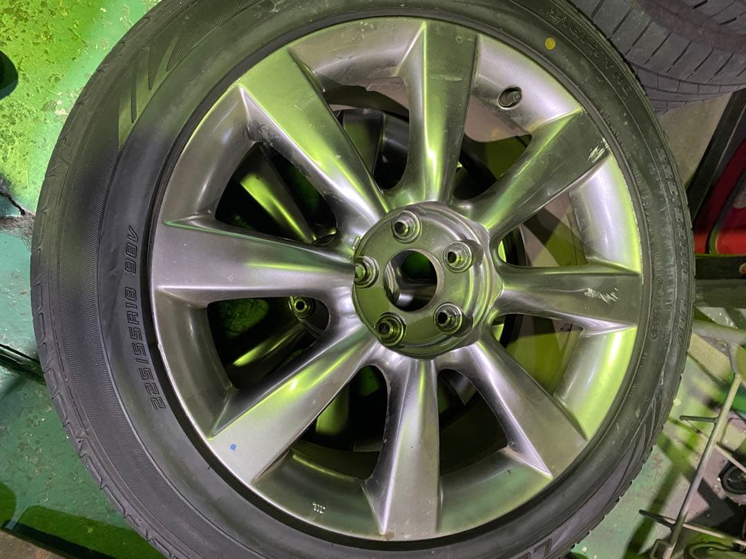 富士さん専用18インチ　日産　スカイラインクロスオーバー　純正