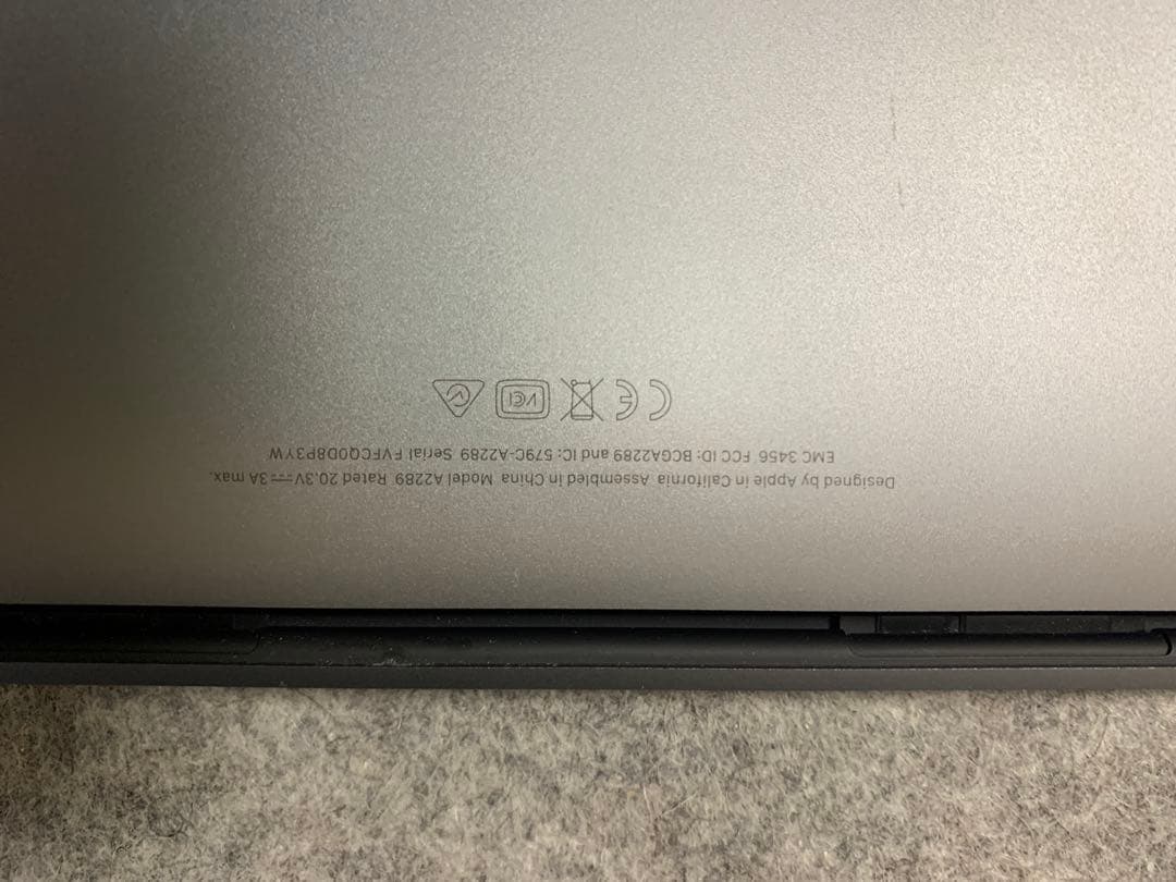 MacBook本体 MacBook Pro 13-inch 2020 Intel Core i5