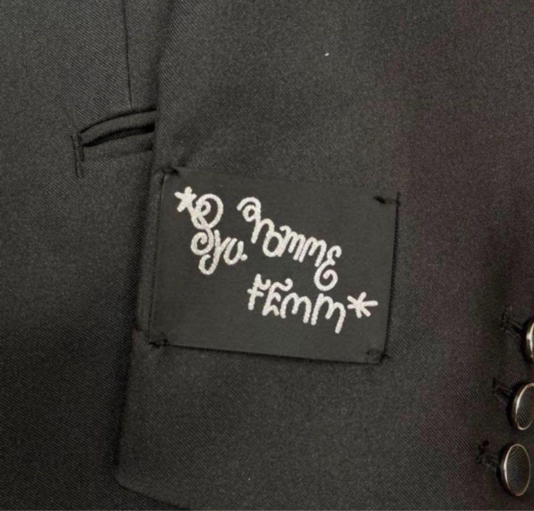 シュウオムフェム 22ss テーラードジャケット 未使用タグ付き 定価8万