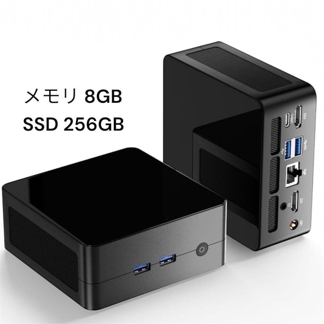 ミニPC Ryzen5 3550H 8GB 256GB 3画面 Win11Pro
