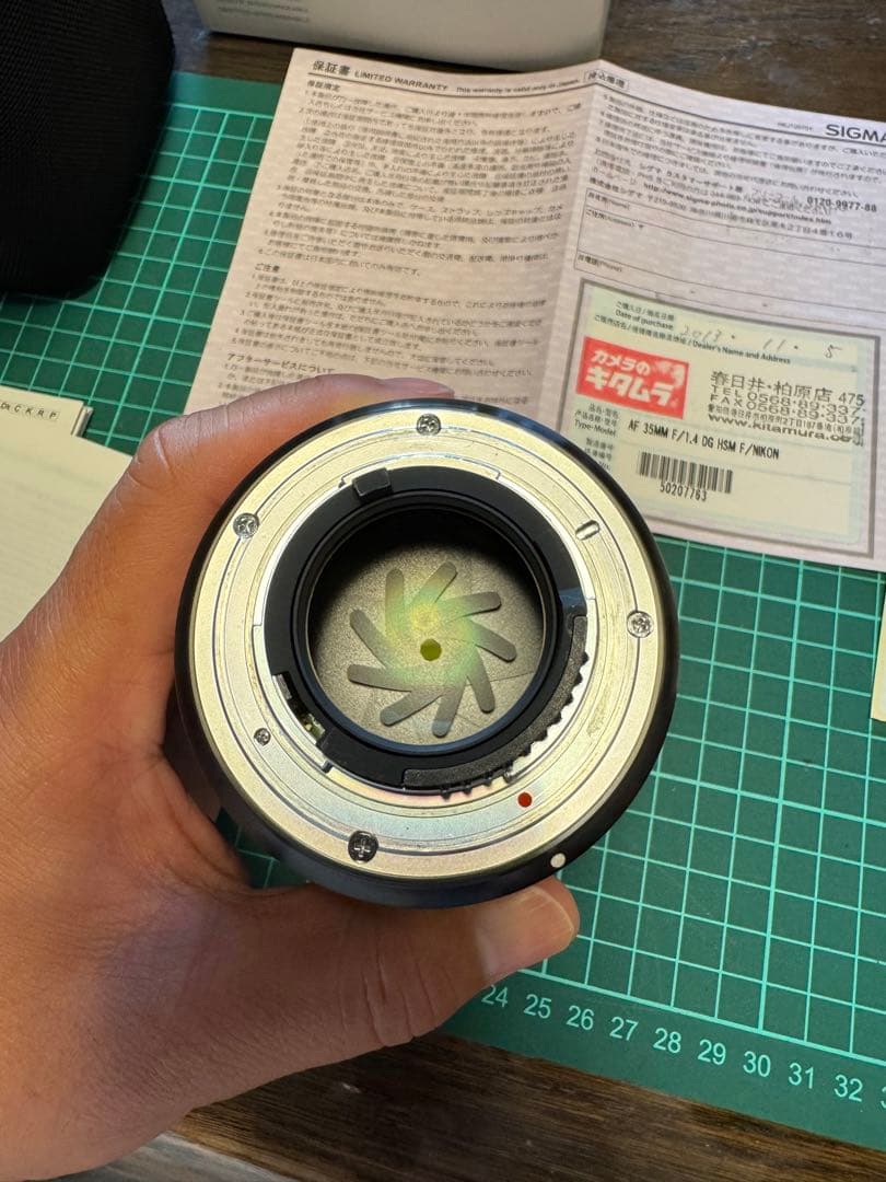 【美品】 SIGMA シグマ 35㎜ F1.4 ニコンFマウント用