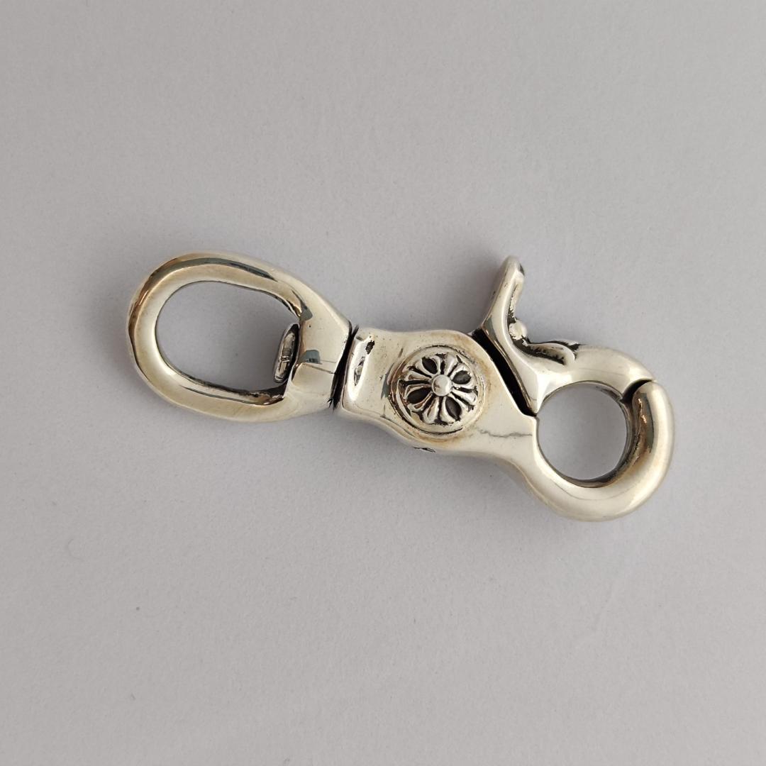 CHROME HEARTS スイベル クリップ キーリング シルバー SV925