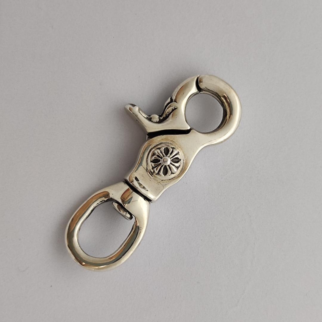 CHROME HEARTS スイベル クリップ キーリング シルバー SV925