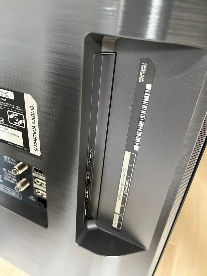 【ほぼ新品】LG OLED evo 有機EL OLED48C3PJA