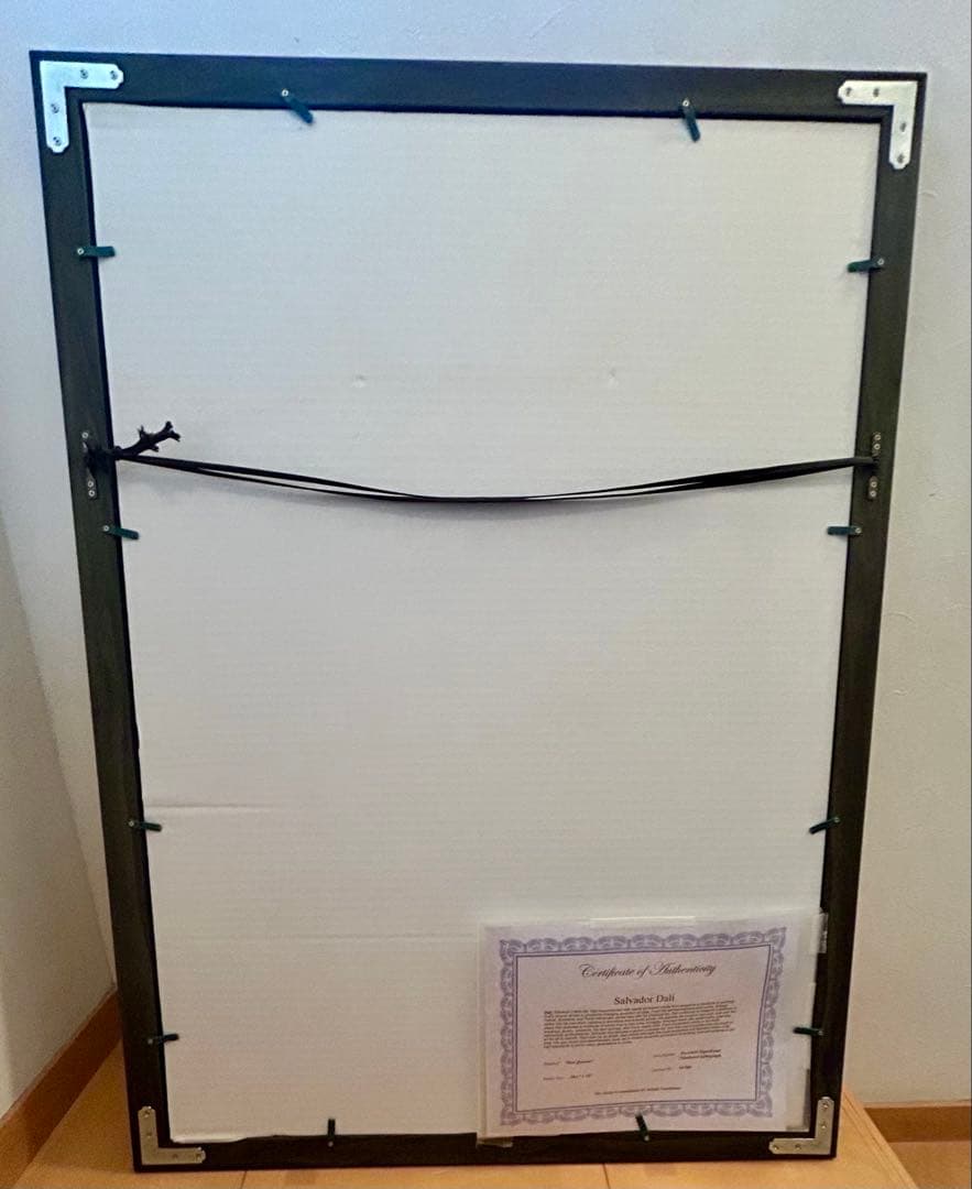 サルバドール ダリ「ドン キホーテ」 限定リトグラフ額付き