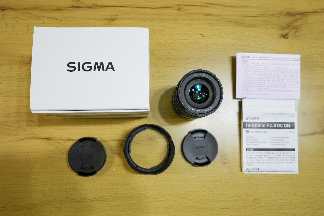 【美品】SIGMA 18-50mm F2.8 DC DN ソニーEマウント
