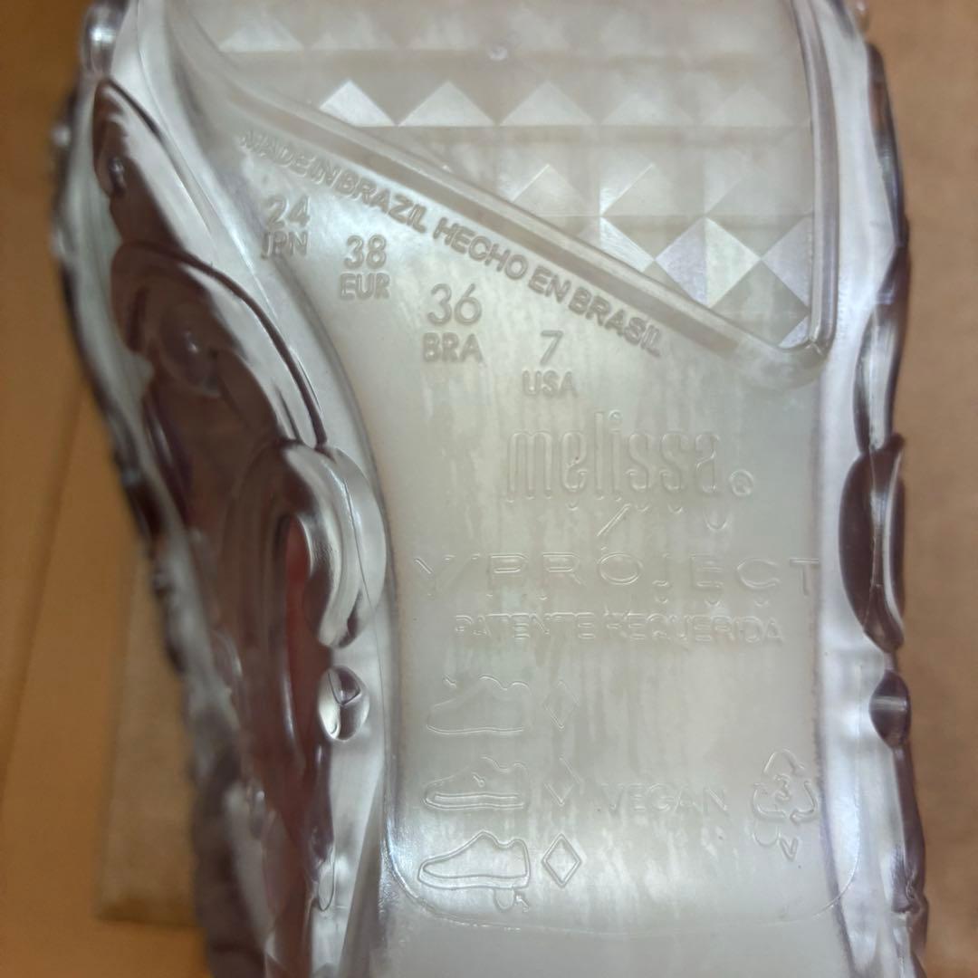 melissa / Y/PROJECT クリアミュール　EU38 新品未使用