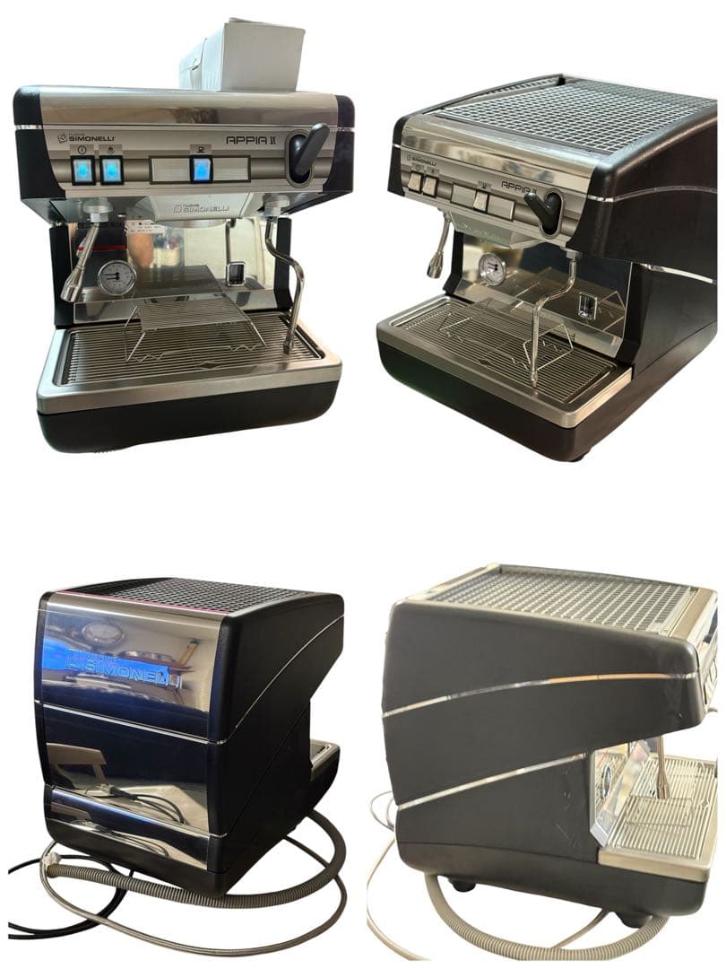 美品/シモネリアッピアⅡS 1Gr エスプレッソマシン/オーバーホール済み
