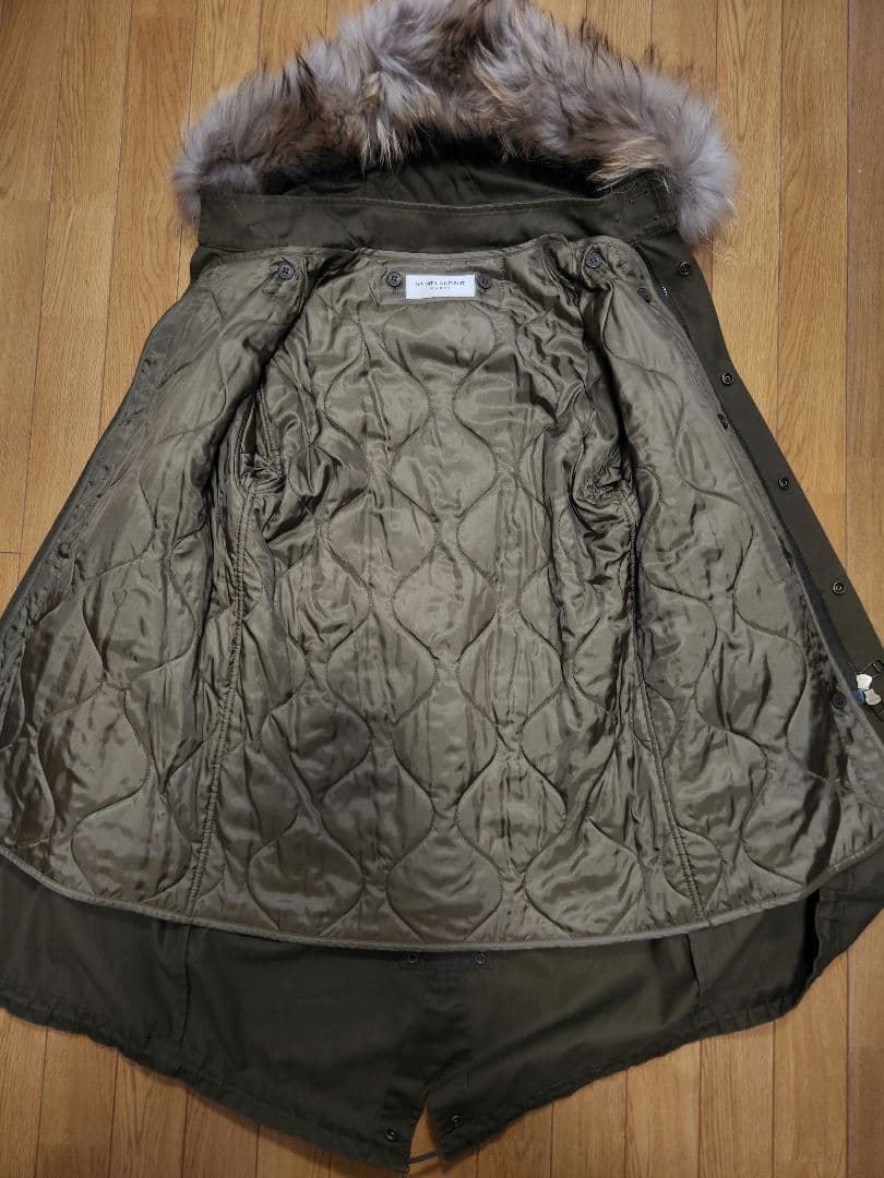 SAINT LAURENT PARIS モッズコート 2way オリーブ