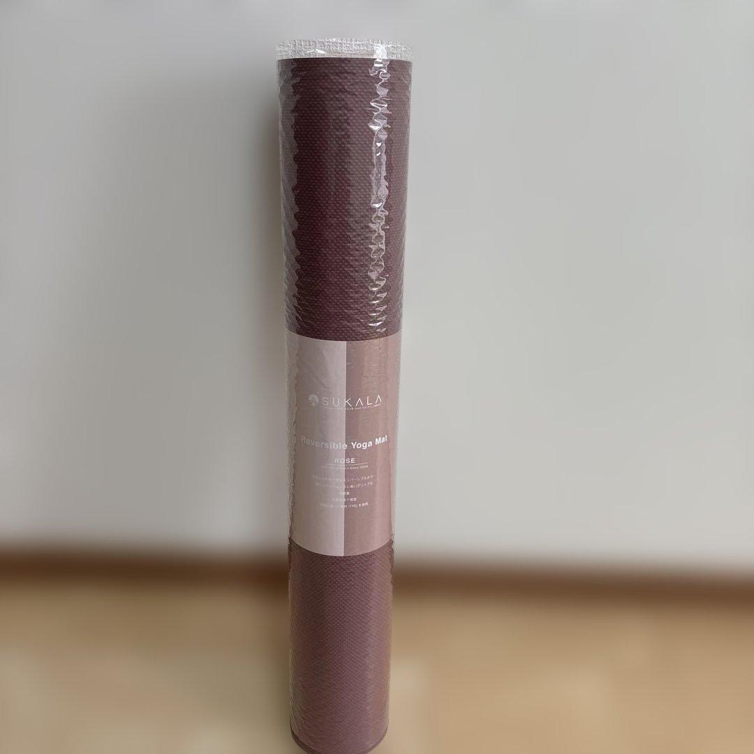 新品♣️SUKALA リバーシブルヨガマット ローズ
