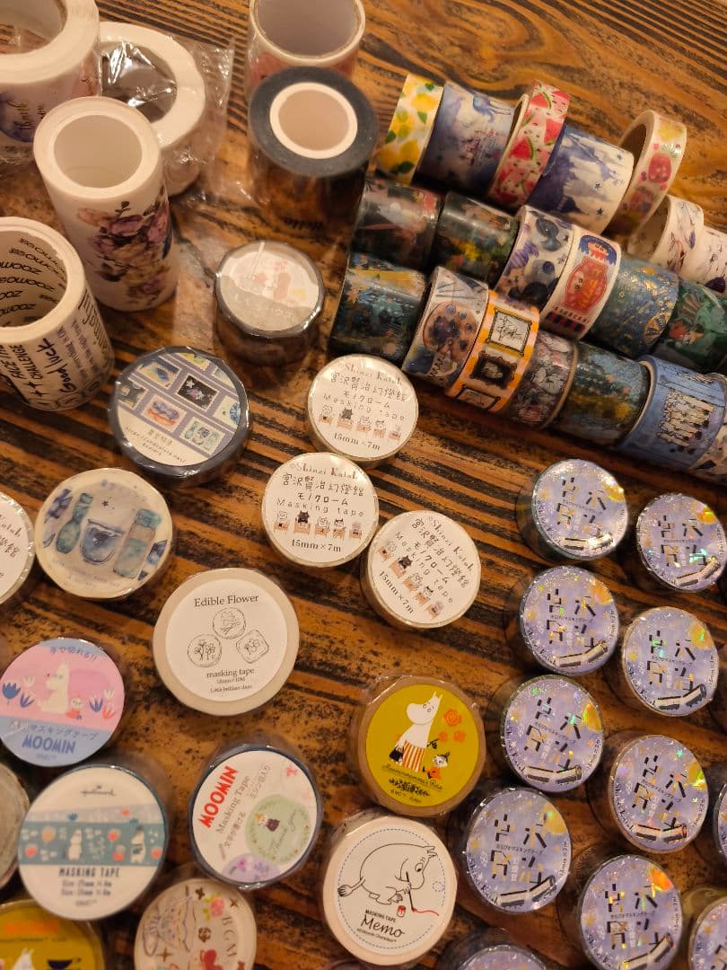 マスキングテープ　フレークシールなどまとめ売り　宮沢賢治