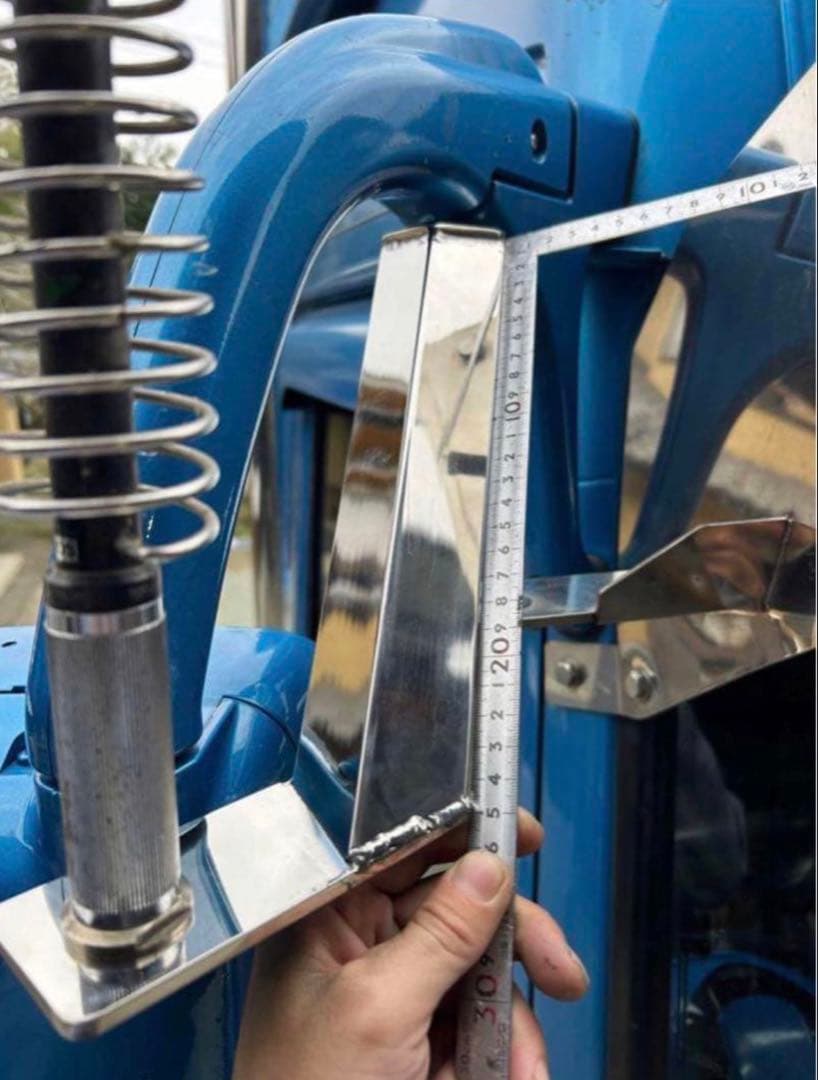 スーパーグレート用アンテナステー40角内向きロング