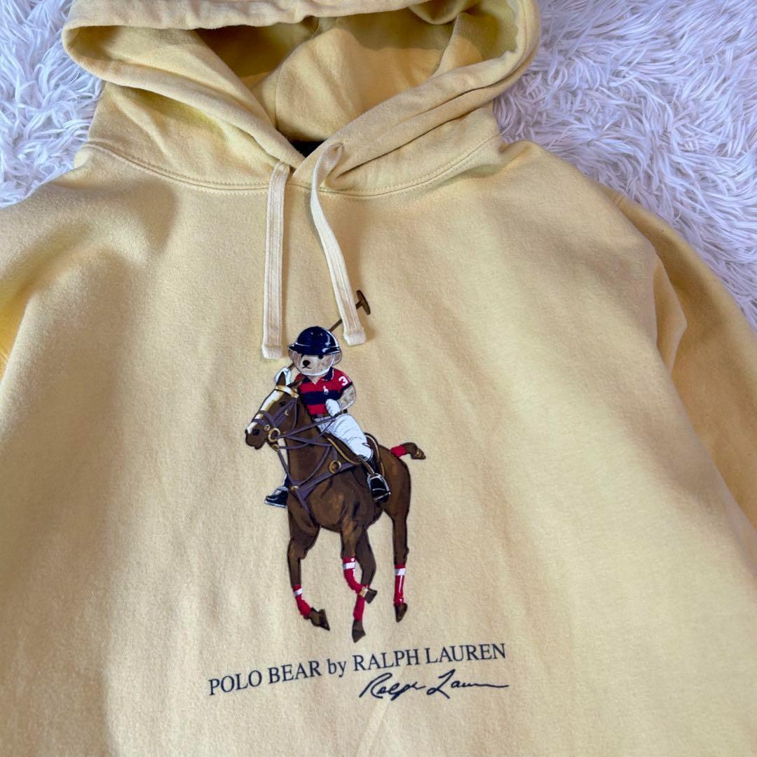 美品ポロベア♡POLO RALPH LAUREN イエローパーカー XL相当