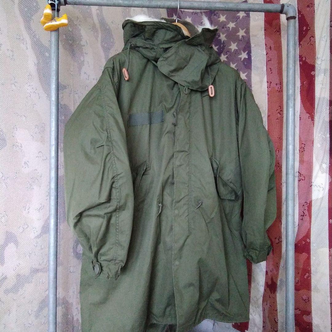 デットストック【米軍実物】★m65フィッシュテール　m65モッズコート★s