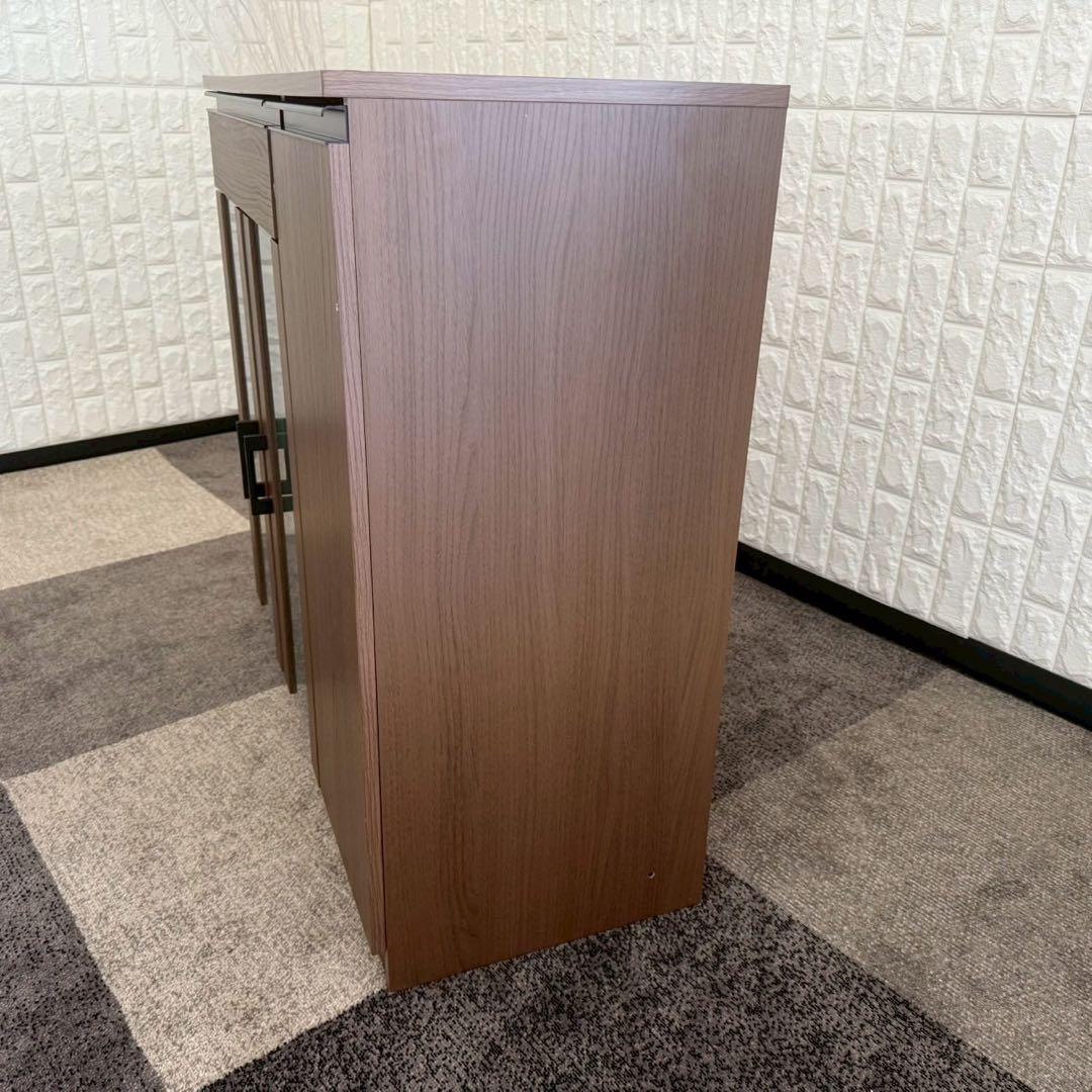 奈緒 ✨ニトリ　キャビネット　フォルムN ブラウン　美品