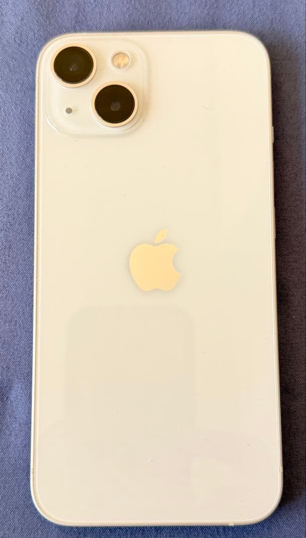 腹*長様 Apple iPhone 13 128gb ホワイト スターライト 本