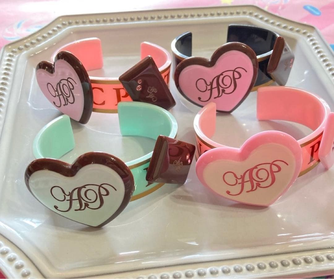 【Angelic Pretty】メルティーチョコレート バングル ブラックチョコ