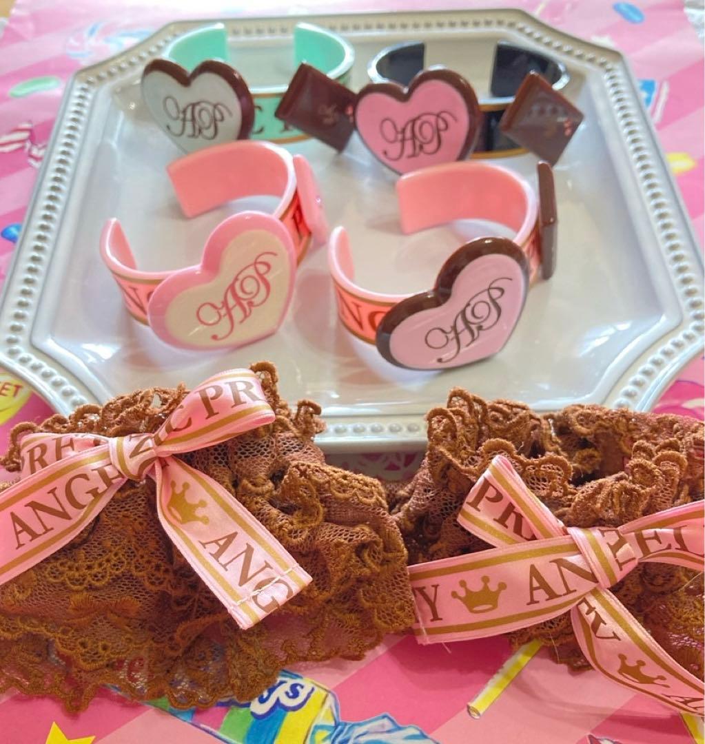 【Angelic Pretty】メルティーチョコレート バングル ブラックチョコ