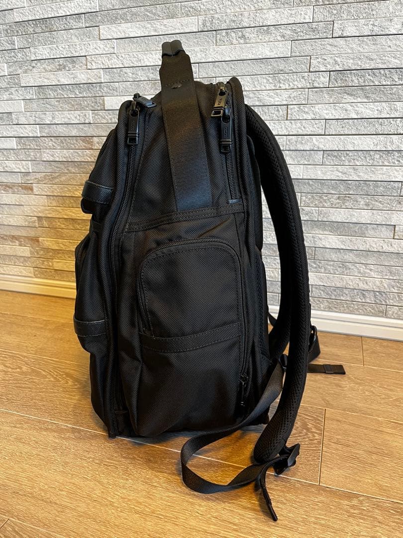 TUMI ALPHA 3 ビジネスクラス バックパック ブラック