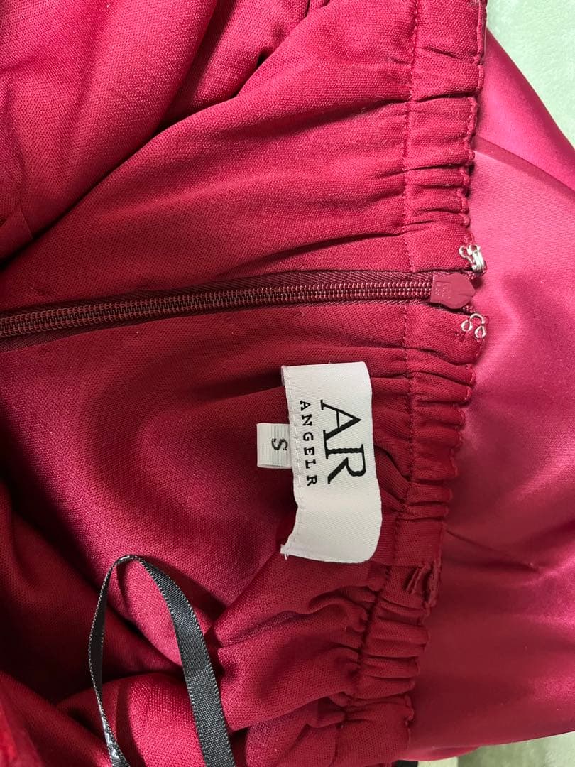 美品　AR AngelR キャバドレス　レッド　 ワンピース ナイトドレス