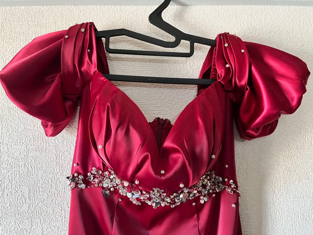 美品　AR AngelR キャバドレス　レッド　 ワンピース ナイトドレス