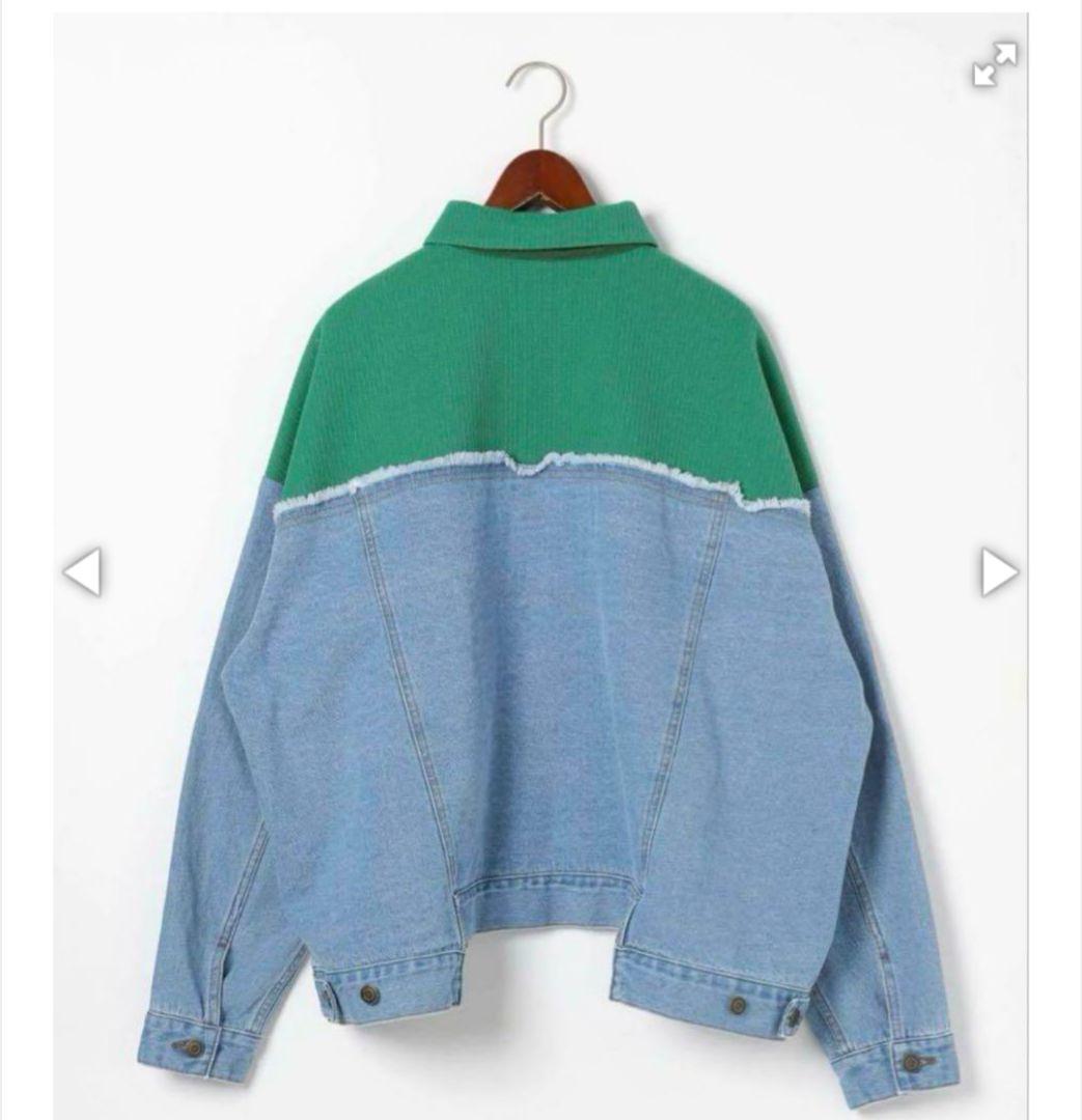 は*こ様 リメイク風モンスターGジャン　ニコアンド　アイボリー　ベージュ