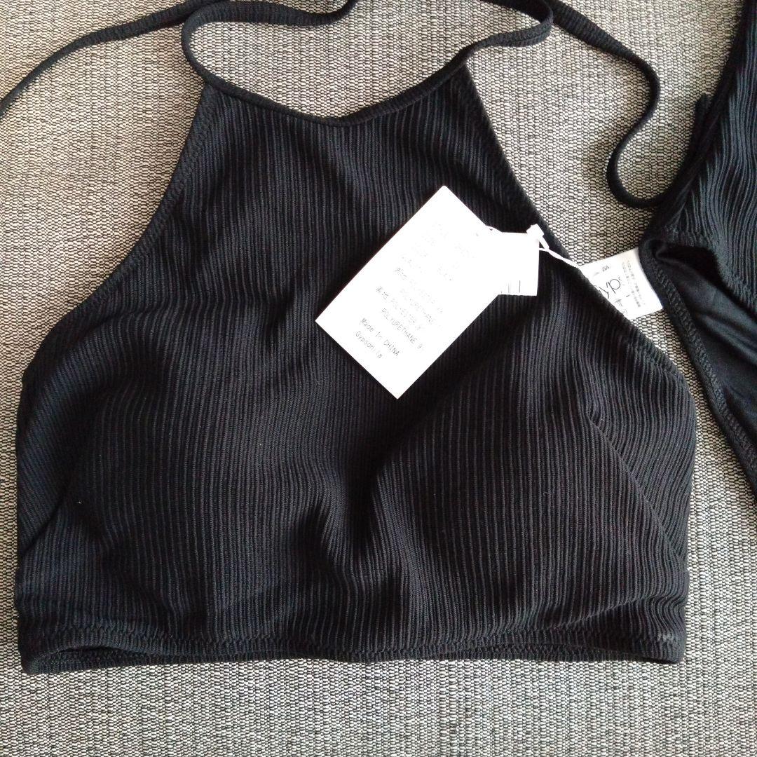 gypsohila ジプソフィア　アメリカンスリーブ　スイムウェア　ブラック38