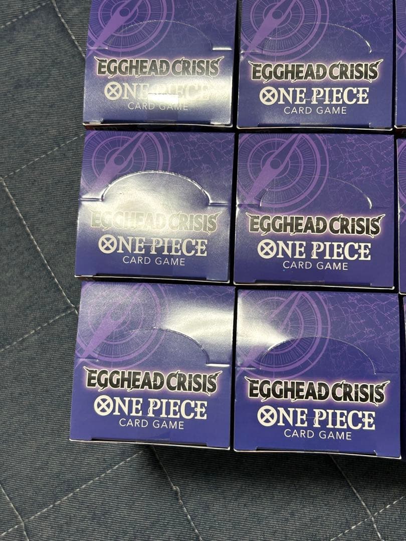 ワンピースカード エッグヘッドクライシス 未開封9BOX テープ付き
