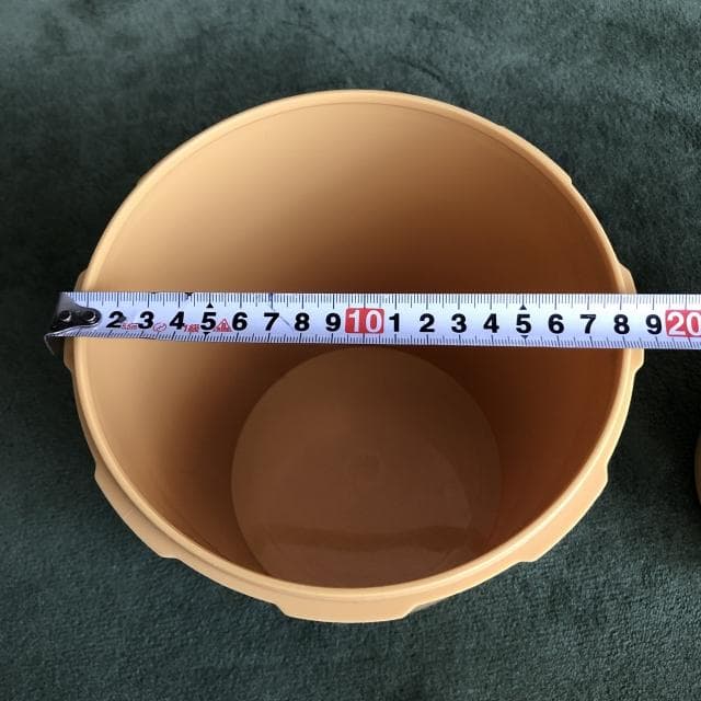 Tupperware マキシデコレーター４サイズセット からし色