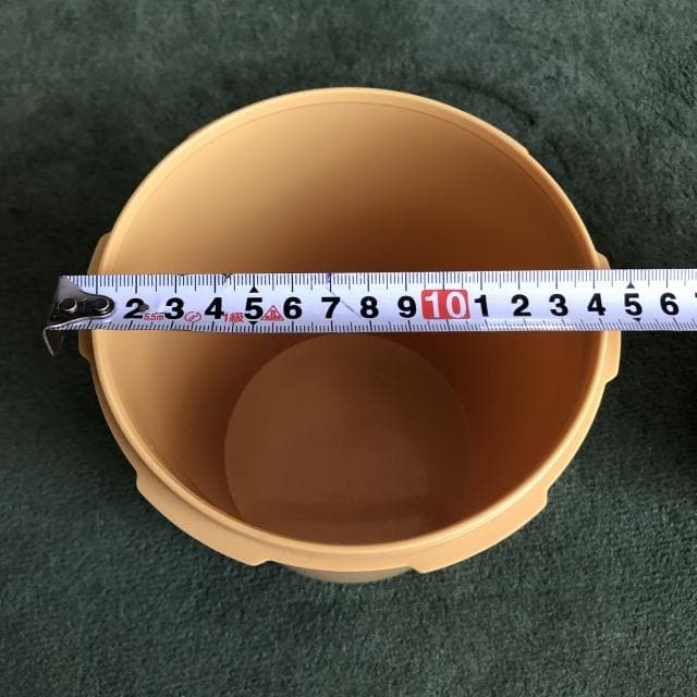 Tupperware マキシデコレーター４サイズセット からし色