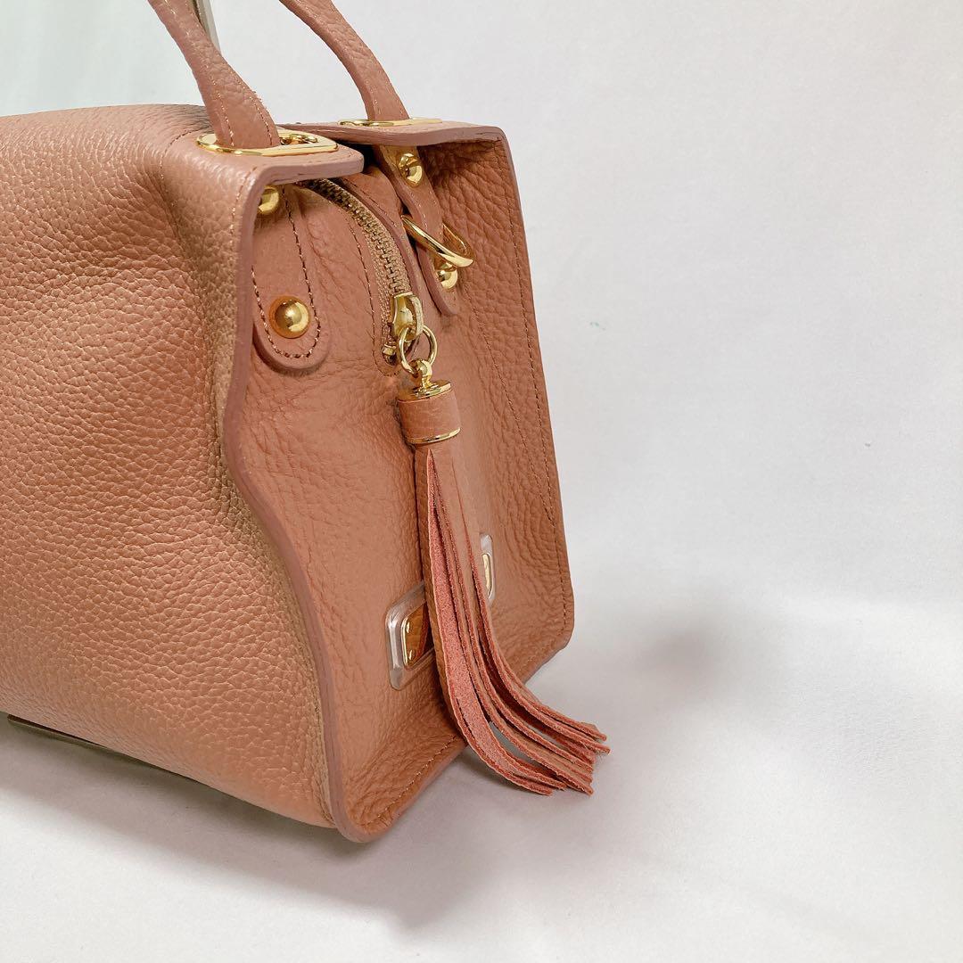 【美品】IANNE イアンヌ オリビア OLIVIA 2way バッグ レザー