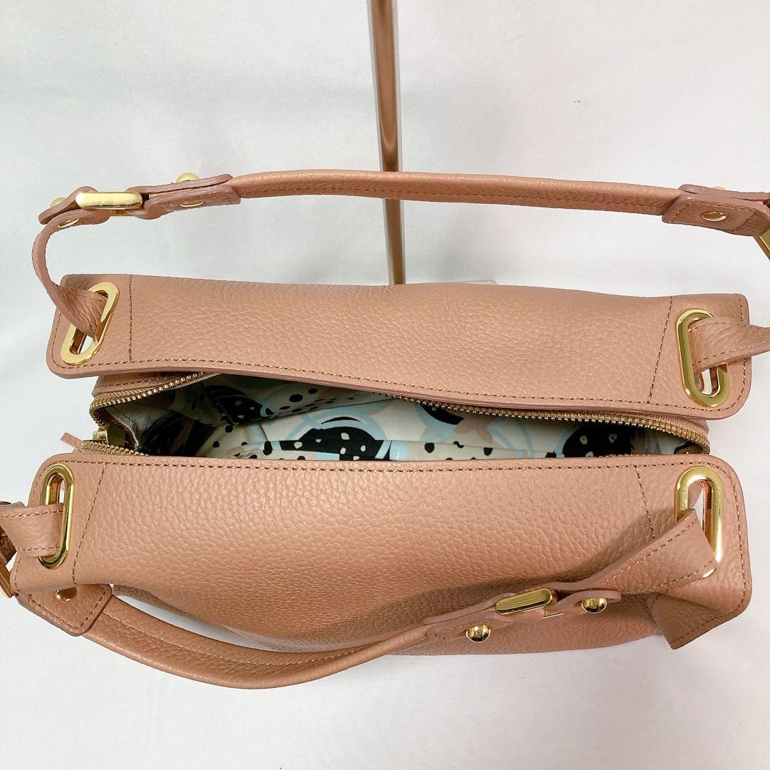 【美品】IANNE イアンヌ オリビア OLIVIA 2way バッグ レザー