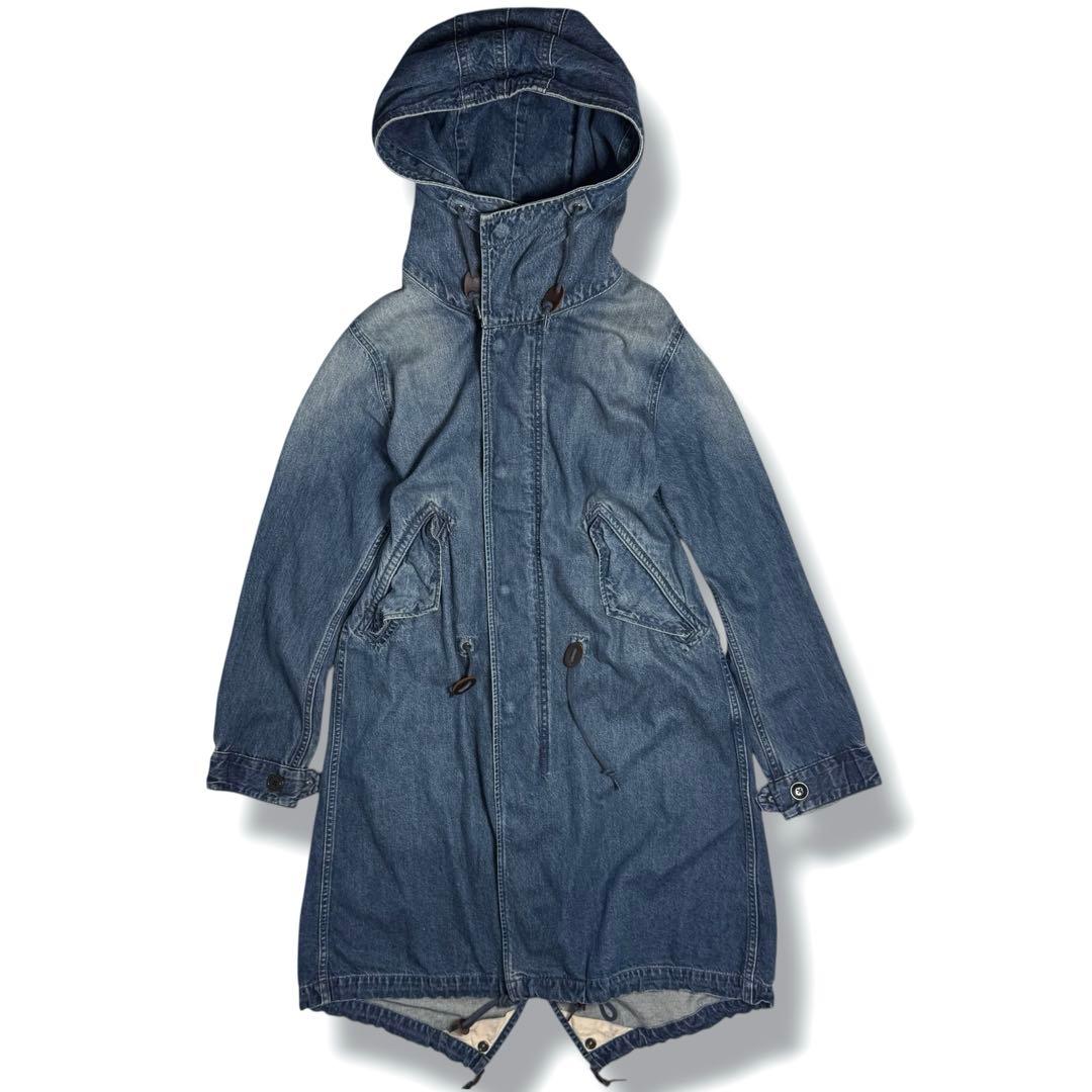 John bull｜デニムモッズコートMジョンブルミリタリージャケット佐藤健着用