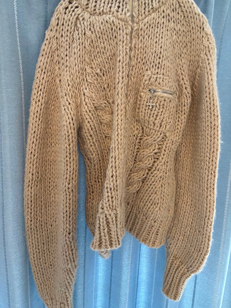 スカート ANDWANG Low Gauge Zip Set Up