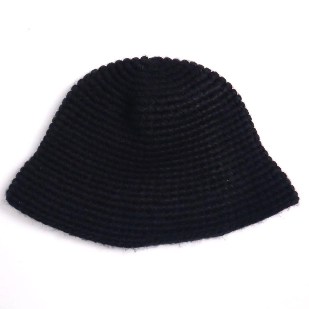 stussy sslink ssリンク ロゴ ニット バケットハット 帽子