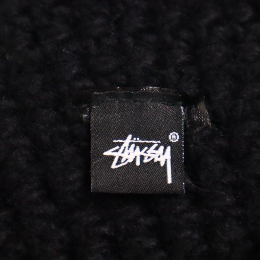 stussy sslink ssリンク ロゴ ニット バケットハット 帽子