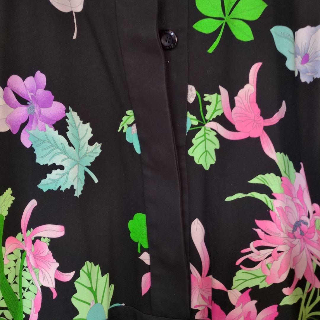 LEONARD 花柄 長袖チュニック 42