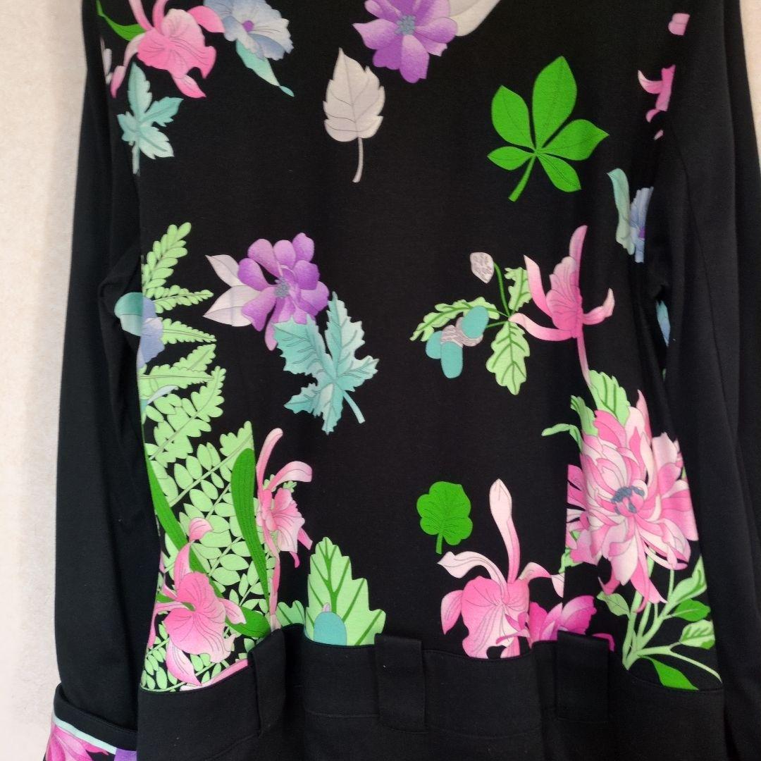 LEONARD 花柄 長袖チュニック 42