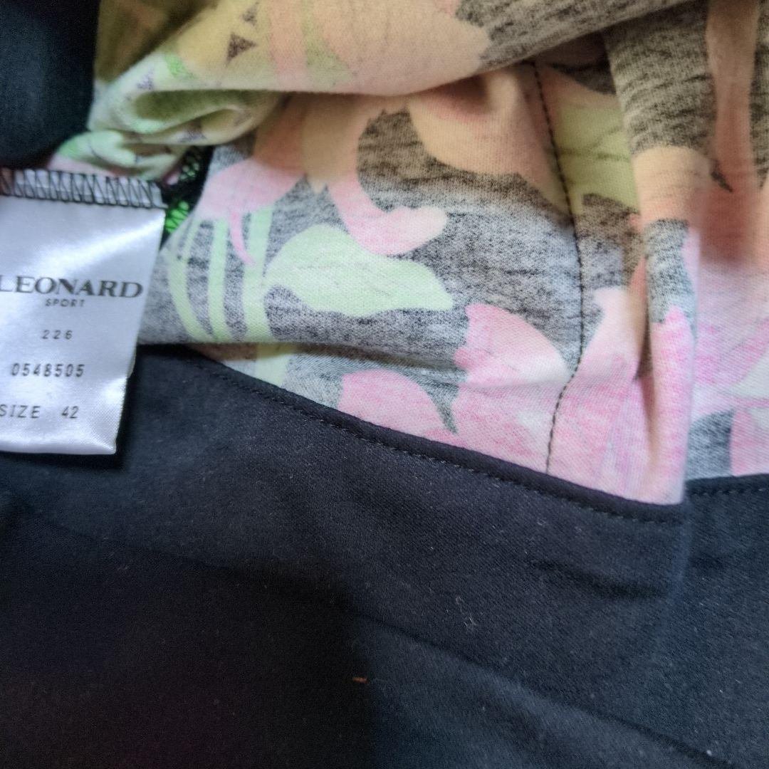 LEONARD 花柄 長袖チュニック 42