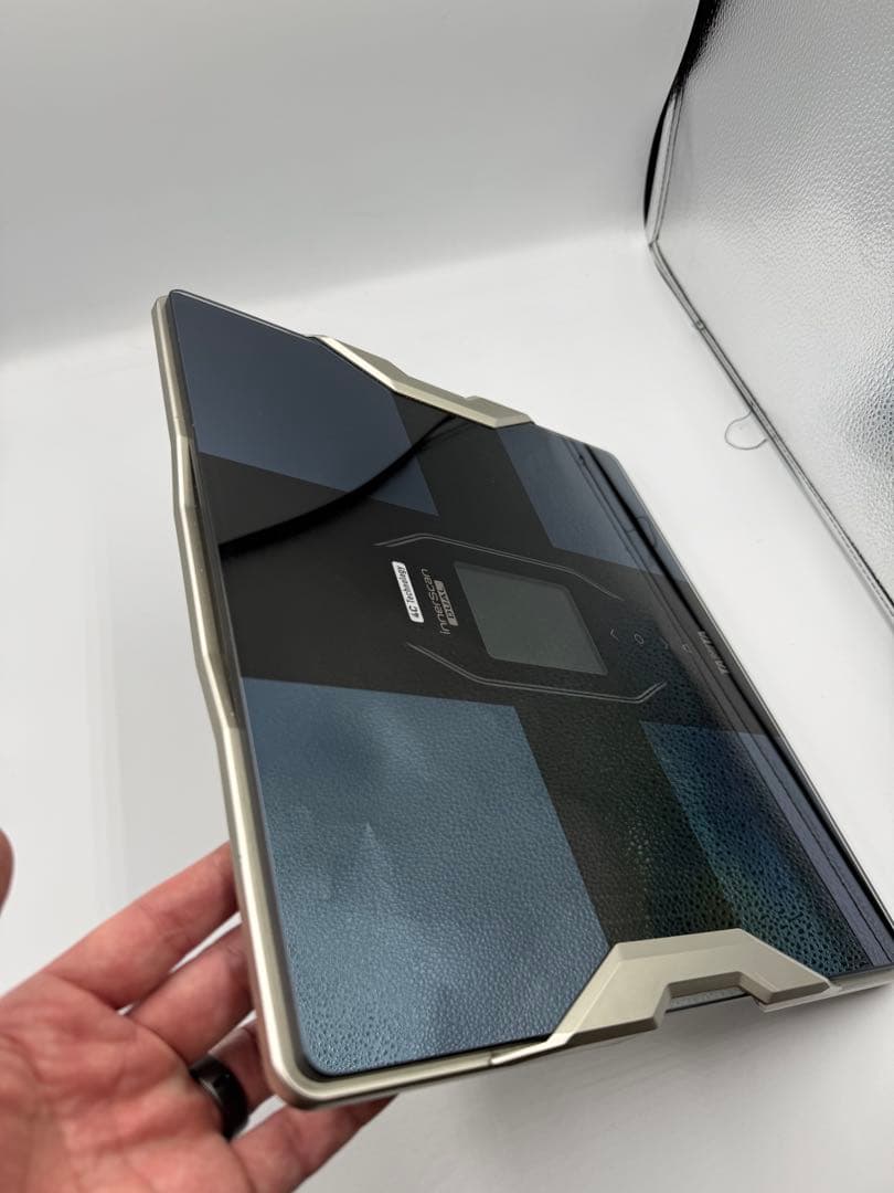 美品　タニタ RD-917L-BK インナースキャンデュアル メタリックブラック