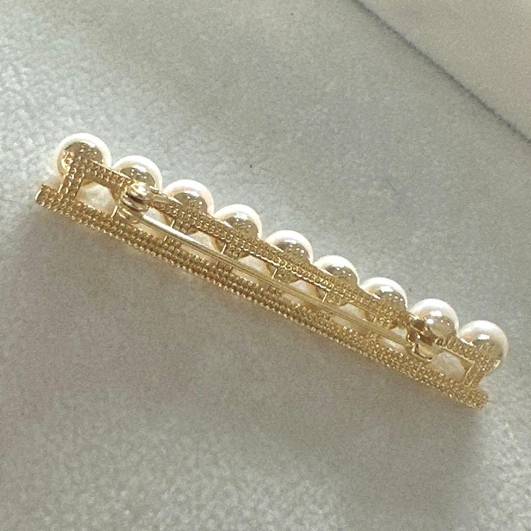 天然淡水真珠　ブローチ