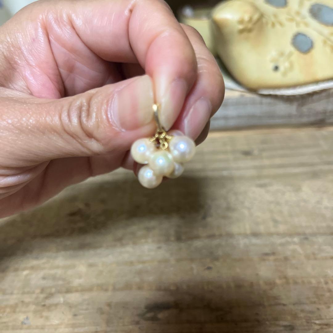 k18パールペンダントトップ（used）