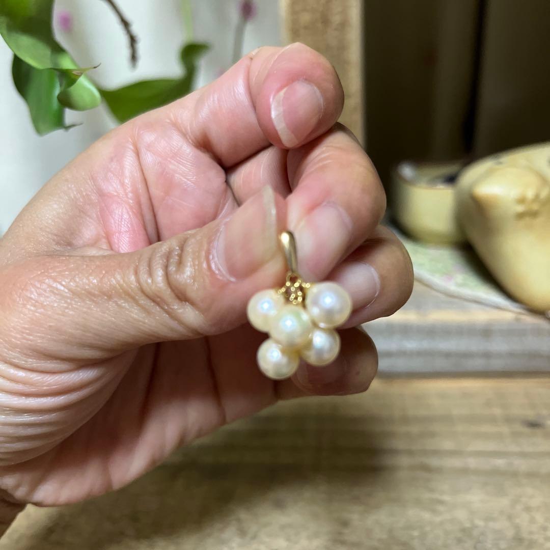 k18パールペンダントトップ（used）