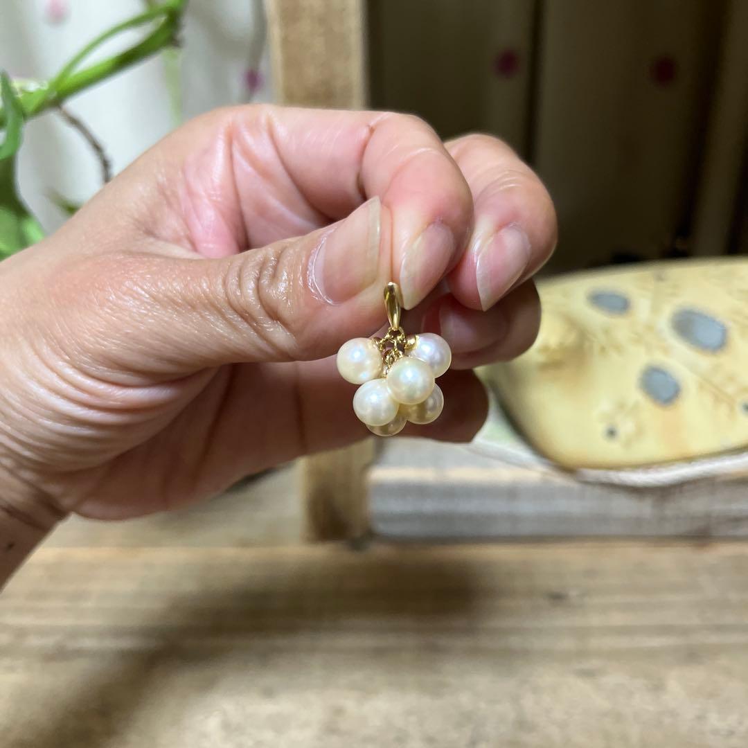 k18パールペンダントトップ（used）