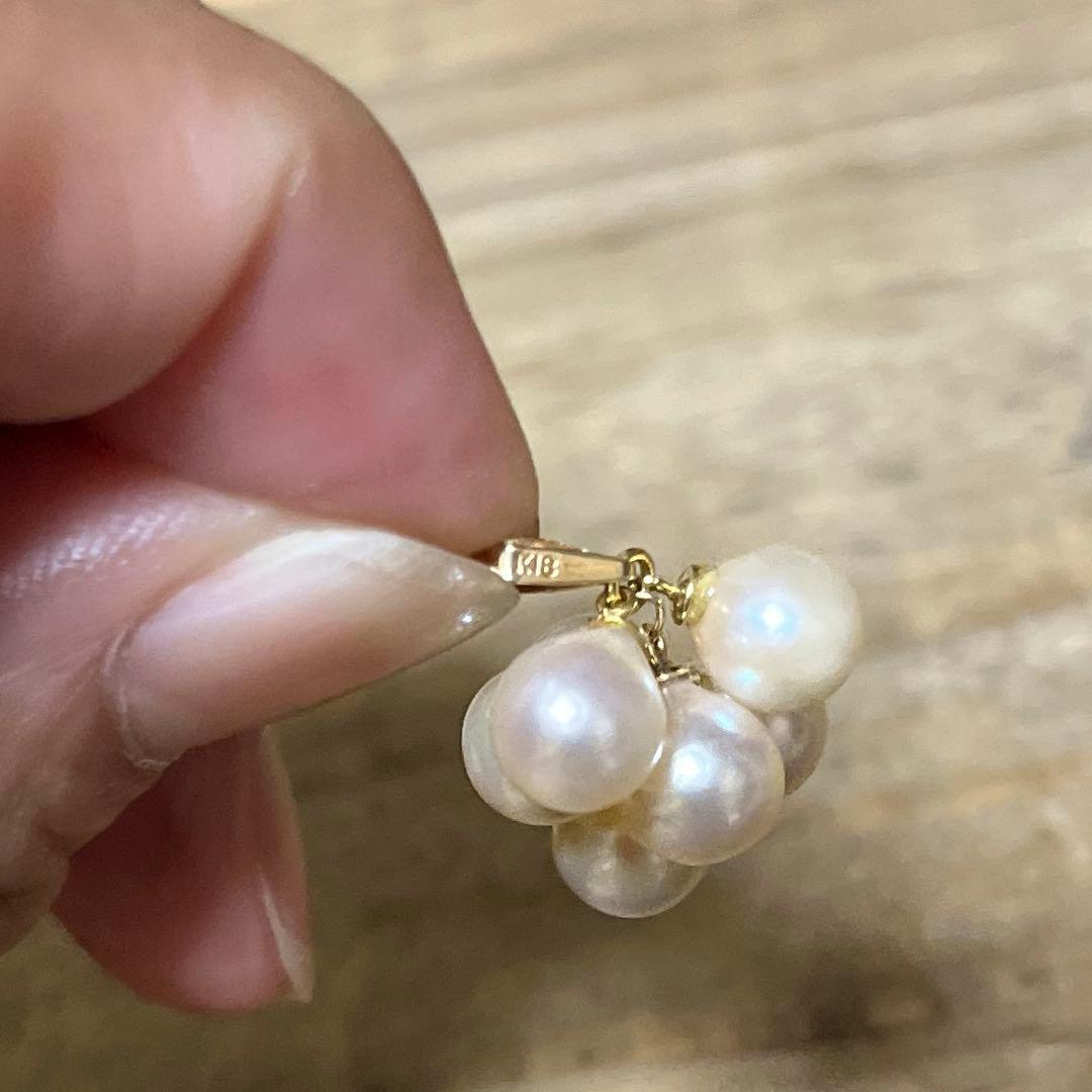 k18パールペンダントトップ（used）