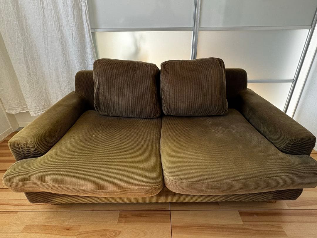 【最終値下げ】unico GREIG 2.5人掛けソファ